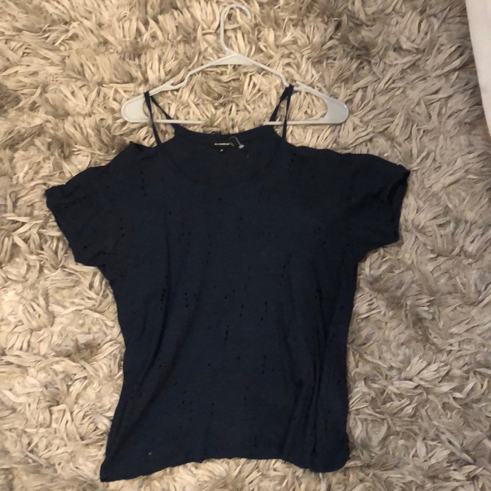 Navy tee
